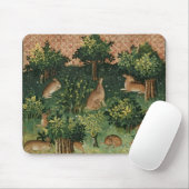木のノウサギ マウスパッド (マウス)