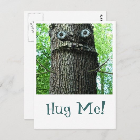 木のハギングポストカード ポストカード (正面/裏面)