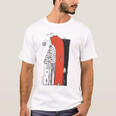 木のハグ Tシャツ (正面)