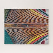 木のバイキングの船- 16x20 - 520 PCのジグソーパズル ジグソーパズル (横)