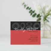 木のバーのバルミツワーの古代応答Card2 出欠カード (スタンド正面)