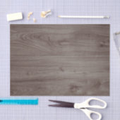 木のパタ素朴ーン国の冬のクリスマス 薄葉紙 (クラフト)