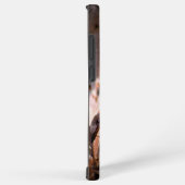 木のパーソナライズされた樹皮サムスンケース SAMSUNG GALAXYケース (右側面)