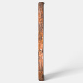 木のパーソナライズされた樹皮サムスンケース SAMSUNG GALAXYケース (左側面)