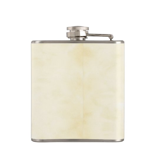 木のビニールフラスコを持ち包まれた帰る フラスク (裏面)