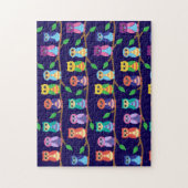 木のフクロウ ジグソーパズル (縦)