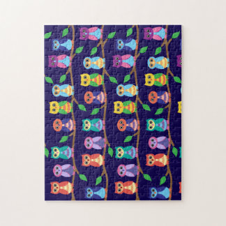 木のフクロウ ジグソーパズル