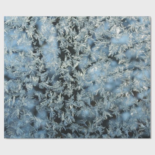 木のフロストの自然の抽象芸術の写真芸術 ラッピングペーパー (フラット)
