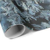 木のフロストの自然の抽象芸術の写真芸術 ラッピングペーパー (ロールコーナー)
