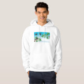 木のフード付きスウェットシャツ パーカ (正面フル)