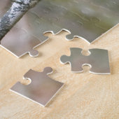 木のブルーバードの青い鳥 ジグソーパズル (側面)