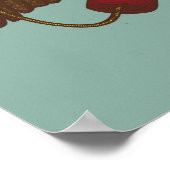 木のペッカーを使った静物生活 ポスター (角)