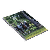 木のペンキの馬 ノートブック (右側)