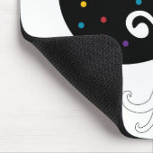 木のマウスパッドの下で夢を見ること マウスパッド (コーナー)