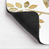 木のマウスパッドの広い目のフクロウ マウスパッド (コーナー)