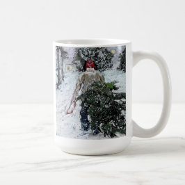 木のマグを家に持って来ること コーヒーマグカップ