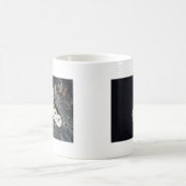 木のメンフクロウ コーヒーマグカップ (中央)