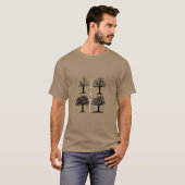 木のライフサイクルTシャツ Tシャツ (正面フル)