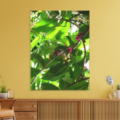 木のランチタイム キャンバスプリント (インサイチュ (リビング))