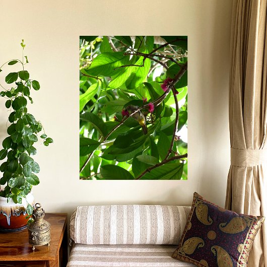 木のランチタイム キャンバスプリント