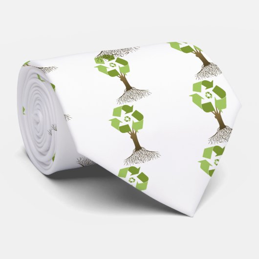 木のリサイクル ネクタイ (ロール)