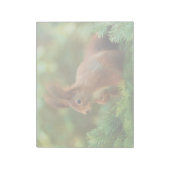 木のリス ノートパッド (回転)