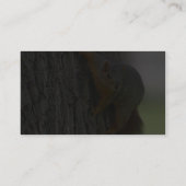 木のリス 名刺 (裏面)