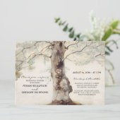 木のリハー素朴サルディナー 招待状 (スタンド正面)