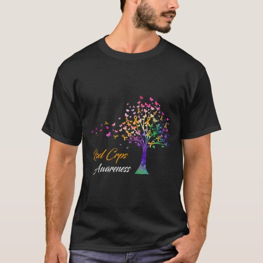 木のリボン RSD CRPS啓発 Tシャツ (正面)