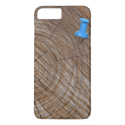木のリングや輪(親指の付いた) Case-Mate iPhoneケース (裏面)