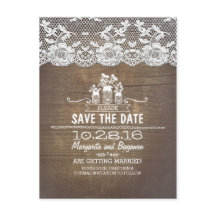 木のレースとメイスンジャーは日付を除いて素朴な