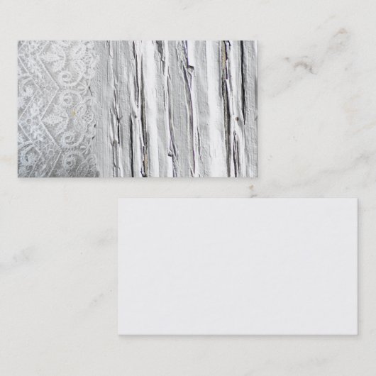 木のレースの国の西部の名刺 名刺 (正面/裏面)