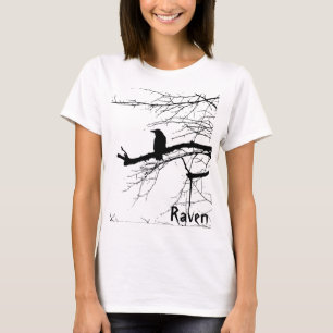 木のワタリガラス Tシャツ