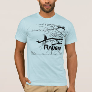 木のワタリガラス Tシャツ