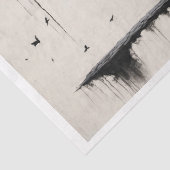 木の上での禅の瞑想、私たちの生活 –  薄葉紙 (詳細)