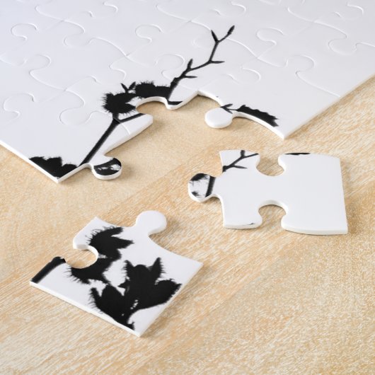 木の上で時を告げる ジグソーパズル (側面)