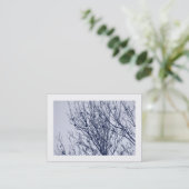 木の上で縁どの飢え 名刺 (スタンド正面)