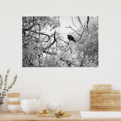 木の上で飢え凍っている ポスター (キッチン)