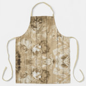 木の上にヴィンテージの木を懐かしむ エプロン (正面)