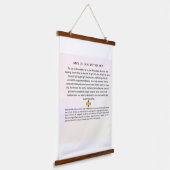 木の上に壁のタペストリー；太陽の神の息子 吊り下げ型タペストリー (傾斜あり)