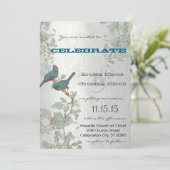 木の上に座って切ったブルーバード結婚を死ぬ 招待状 (スタンド正面)