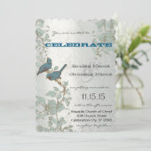 木の上に座って切ったブルーバード結婚を死ぬ 招待状 (スタンド正面)