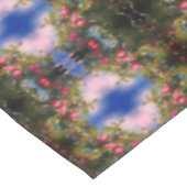 木の上に赤い絵画りんご テーブルクロス (アングル)