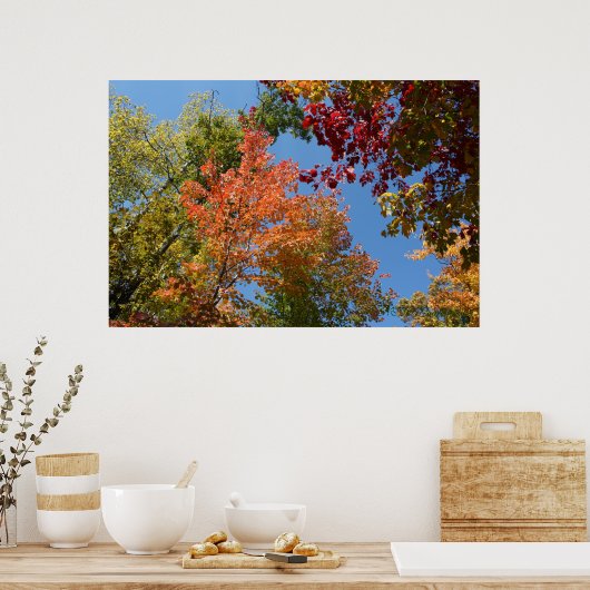 木の上に ポスター (キッチン)