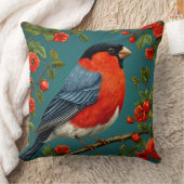 木の上のウズラ クッション (ブランケット)