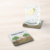 木の上のキャンパーとハッピーキャンパー コースター (右側)