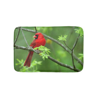木の上のショウジョウコウカンチョウ バスマット
