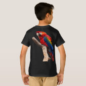 木の上のパロッツ Tシャツ (裏面フル)