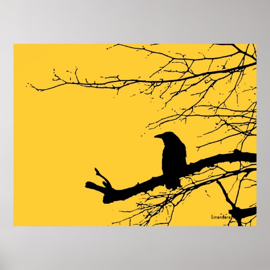 木の上のレイヴン ポスター (正面)