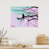 木の上のレイヴン ポスター (キッチン)